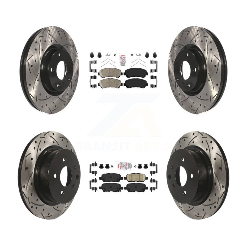 Transit Auto - KDA-100917 - Front and Rear Disc Brake Kits