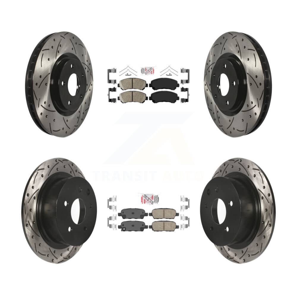 Transit Auto - KDA-100928 - Front and Rear Disc Brake Kits