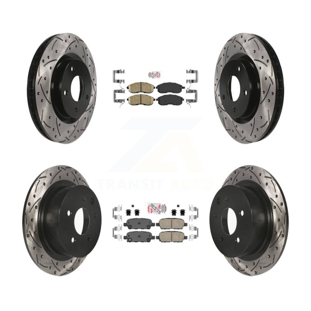 Transit Auto - KDA-100931 - Front and Rear Disc Brake Kits