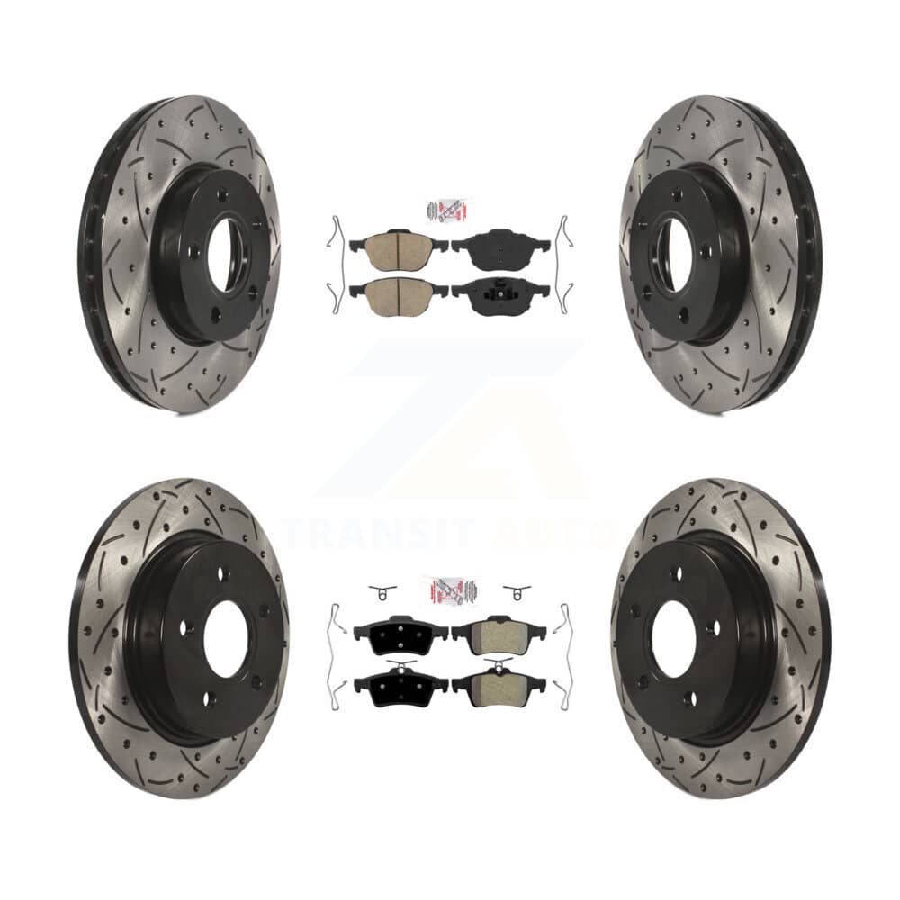 Transit Auto - KDA-100940 - Front and Rear Disc Brake Kits