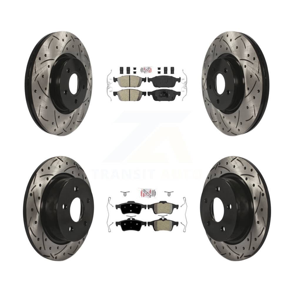 Transit Auto - KDA-100961 - Front and Rear Disc Brake Kits