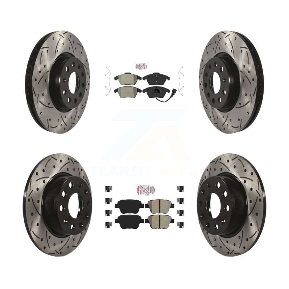 Transit Auto - KDA-101003 - Front and Rear Disc Brake Kits
