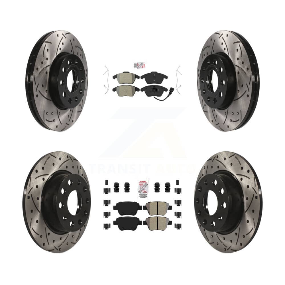 Transit Auto - KDA-101005 - Front and Rear Disc Brake Kits