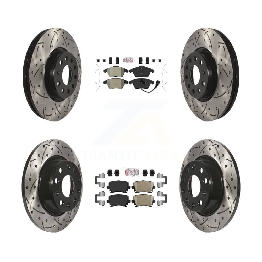 Transit Auto - KDA-101016 - Front and Rear Disc Brake Kits