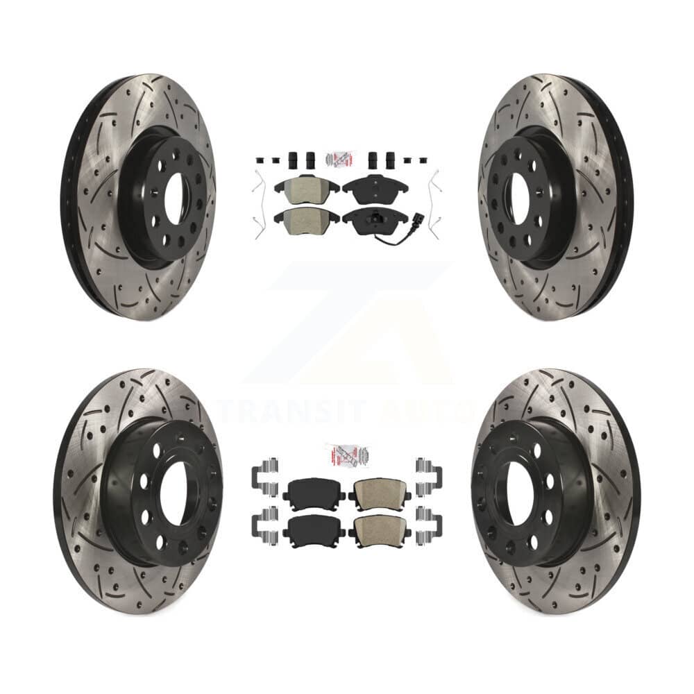 Transit Auto - KDA-101017 - Front and Rear Disc Brake Kits