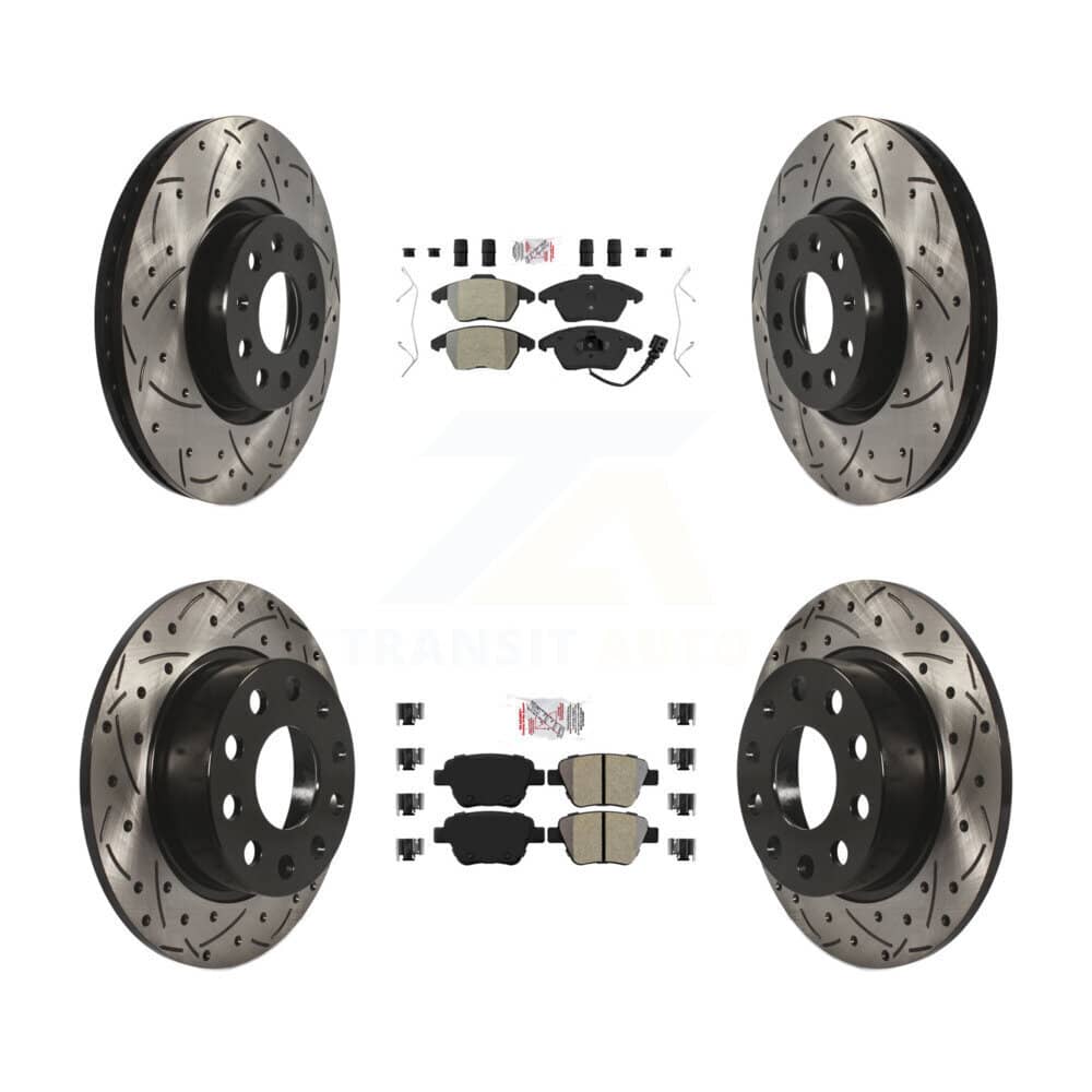 Transit Auto - KDA-101027 - Front and Rear Disc Brake Kits