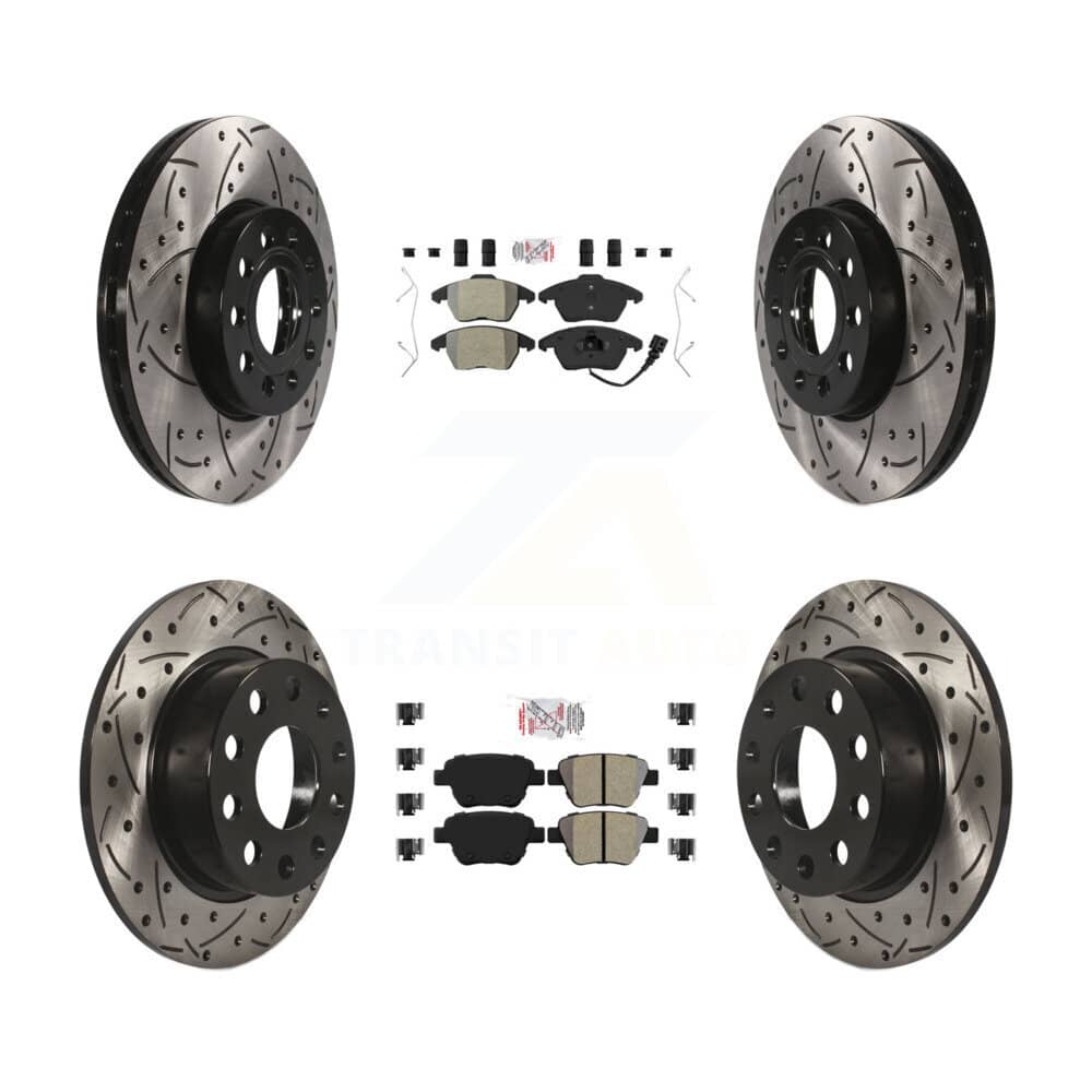 Transit Auto - KDA-101028 - Front and Rear Disc Brake Kits