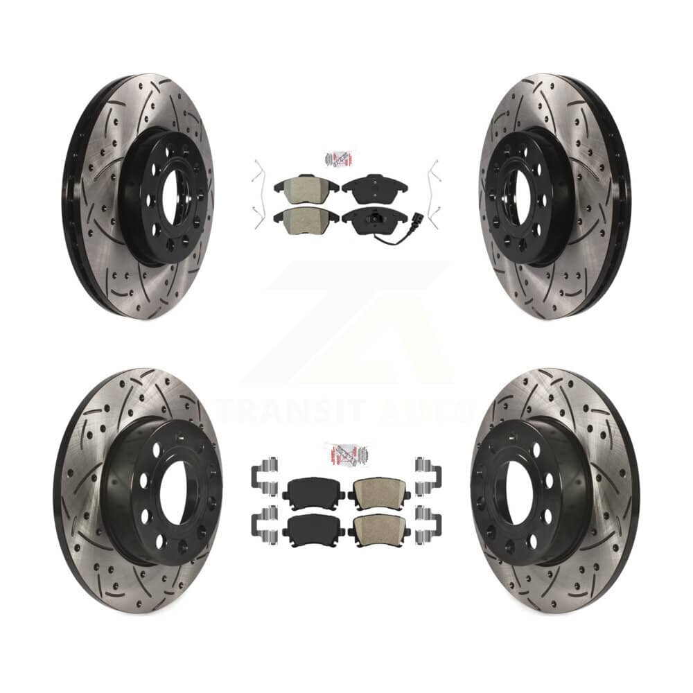 Transit Auto - KDA-101035 - Front and Rear Disc Brake Kits