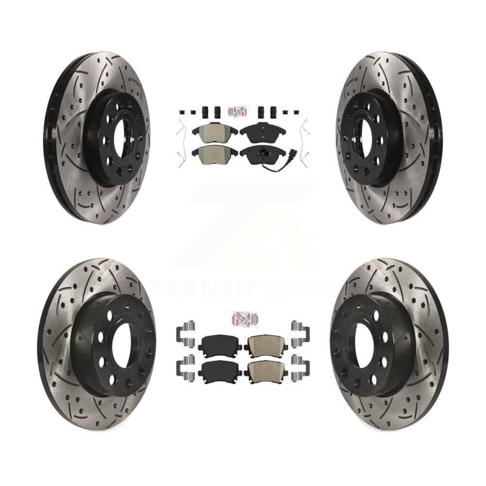 Transit Auto - KDA-101037 - Front and Rear Disc Brake Kits