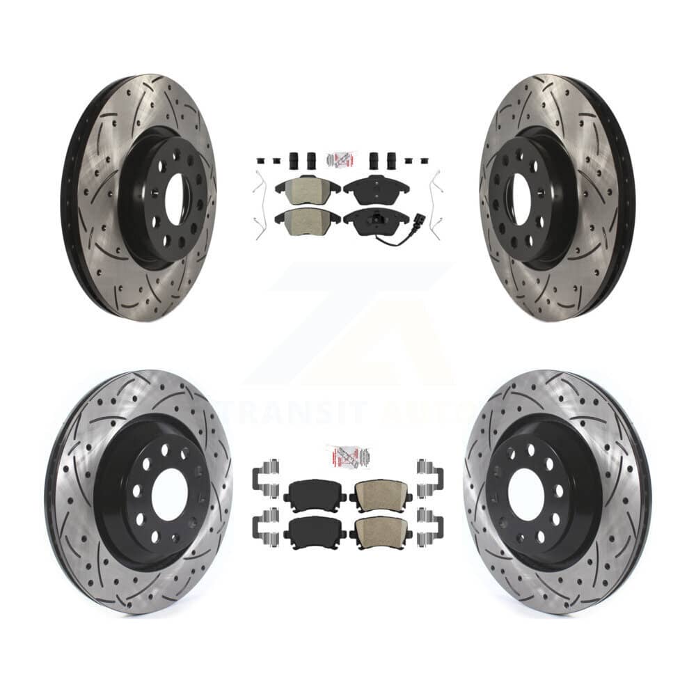 Transit Auto - KDA-101041 - Front and Rear Disc Brake Kits