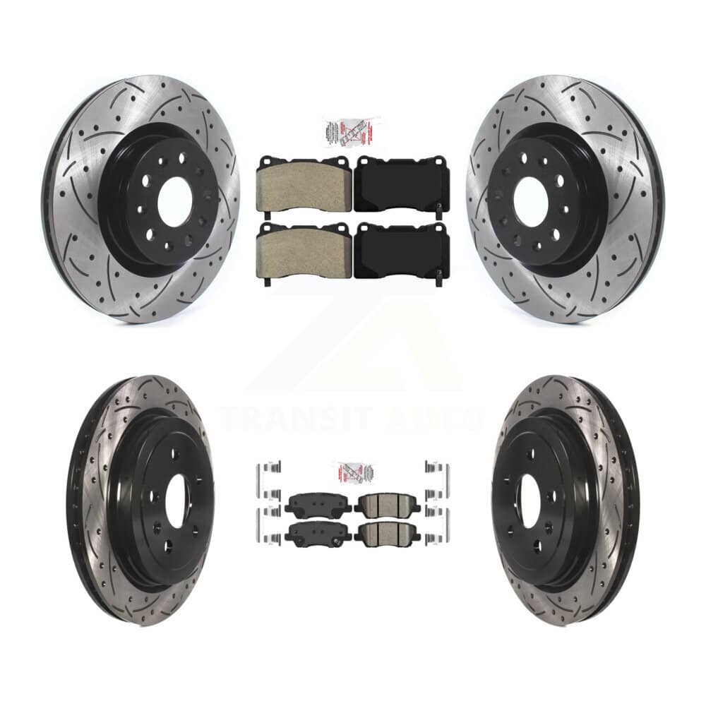 Transit Auto - KDA-101054 - Front and Rear Disc Brake Kits