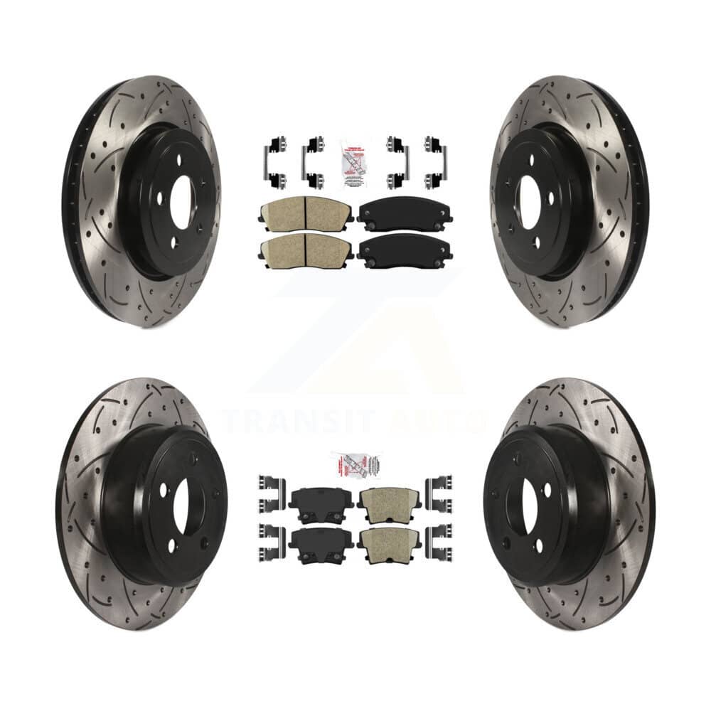 Transit Auto - KDA-101064 - Front and Rear Disc Brake Kits