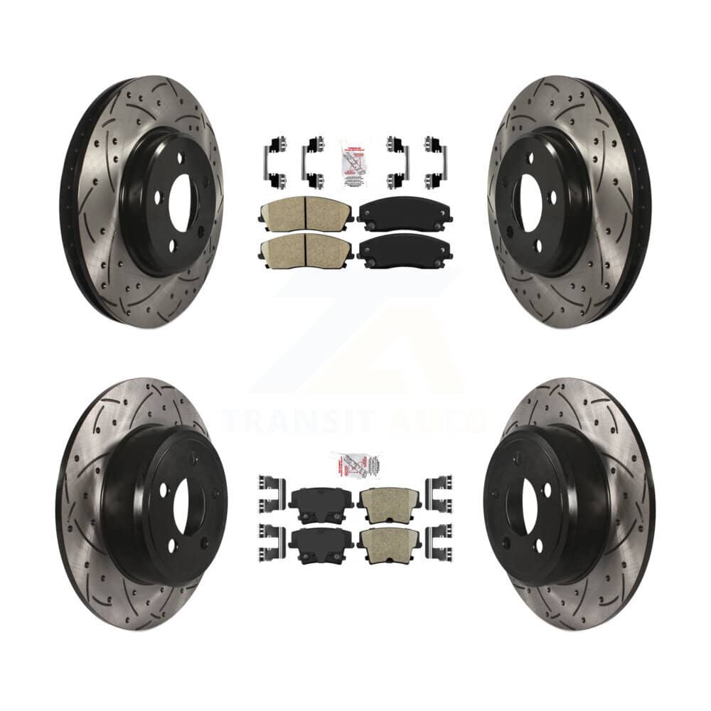 Transit Auto - KDA-101065 - Front and Rear Disc Brake Kits