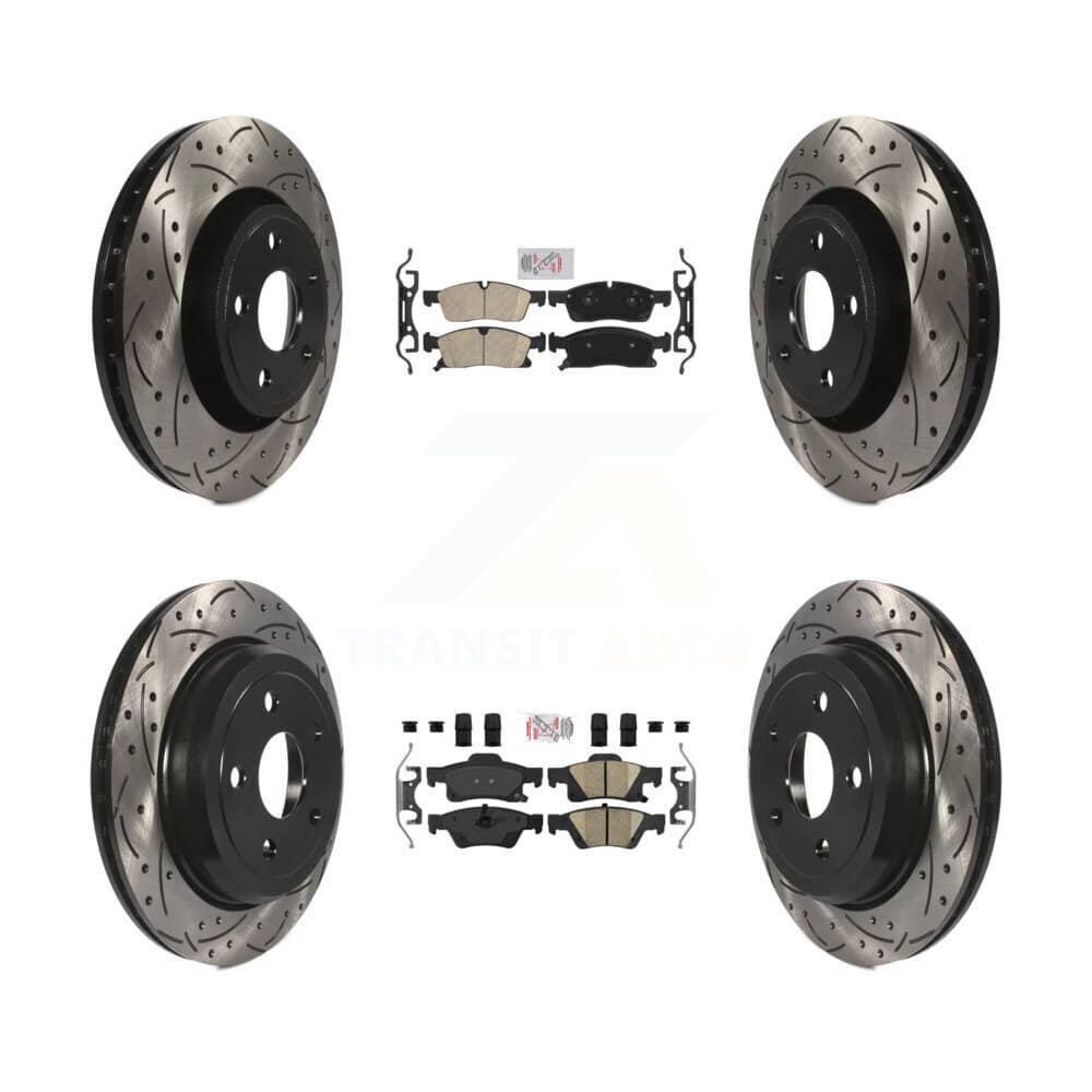 Transit Auto - KDA-101099 - Front and Rear Disc Brake Kits