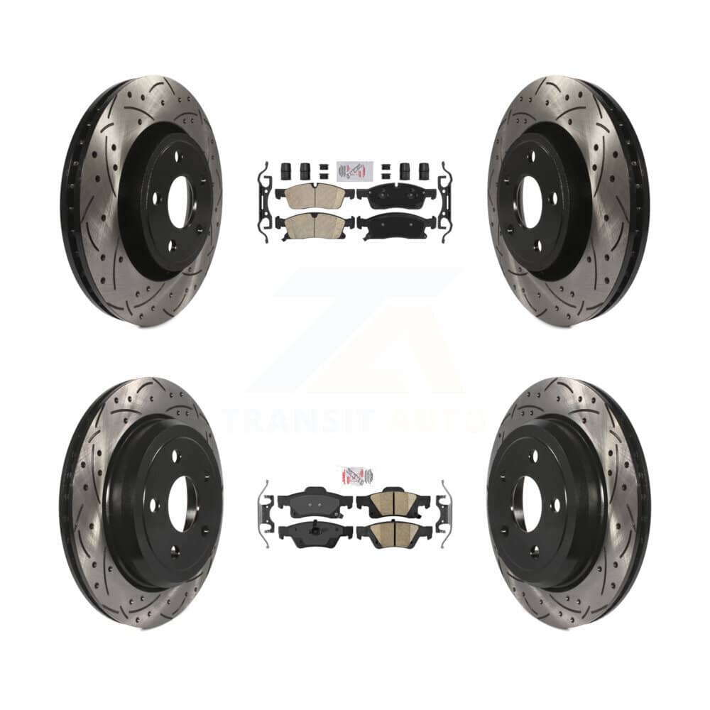 Transit Auto - KDA-101100 - Front and Rear Disc Brake Kits