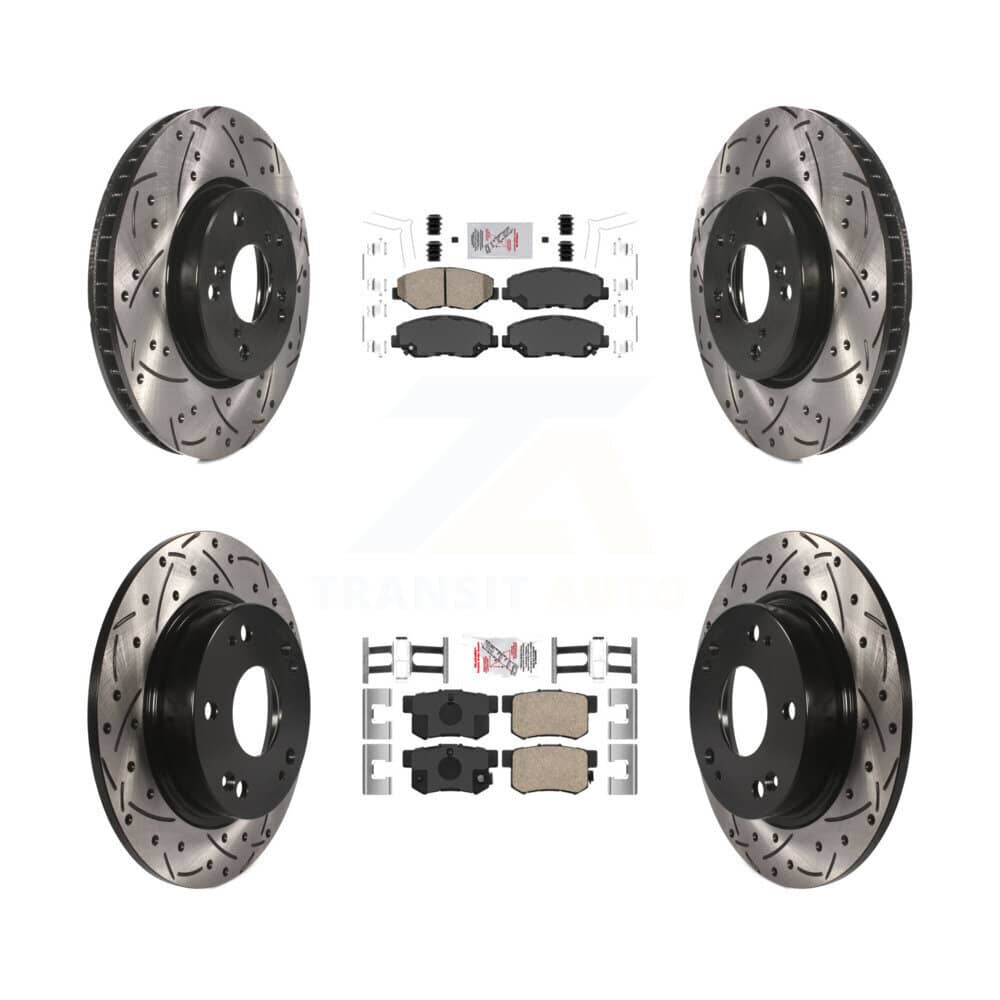 Transit Auto - KDA-101132 - Front and Rear Disc Brake Kits