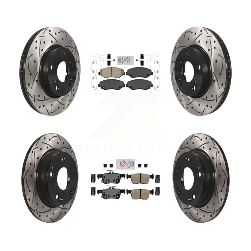 Transit Auto - KDA-101136 - Front and Rear Disc Brake Kits