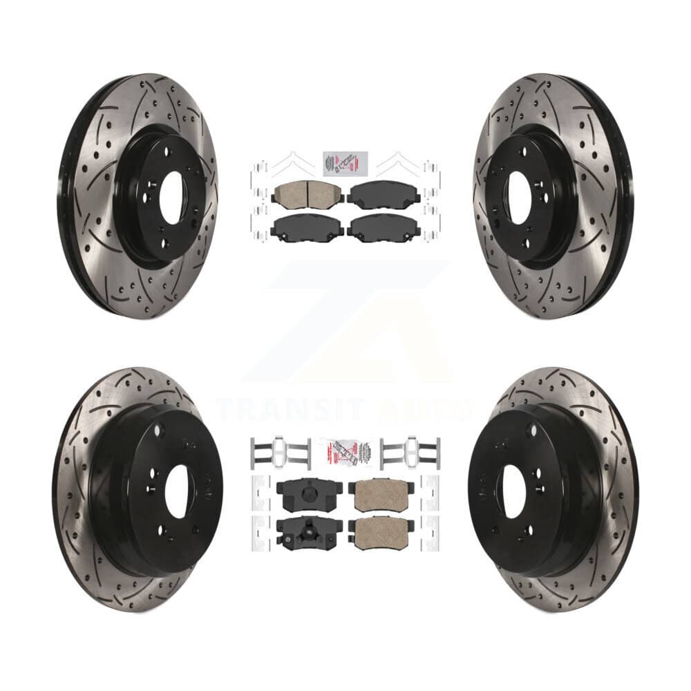 Transit Auto - KDA-101138 - Front and Rear Disc Brake Kits