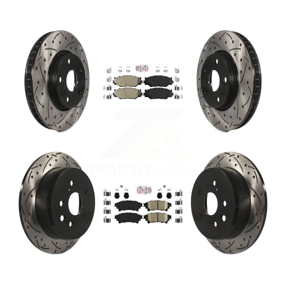 Transit Auto - KDA-101145 - Front and Rear Disc Brake Kits