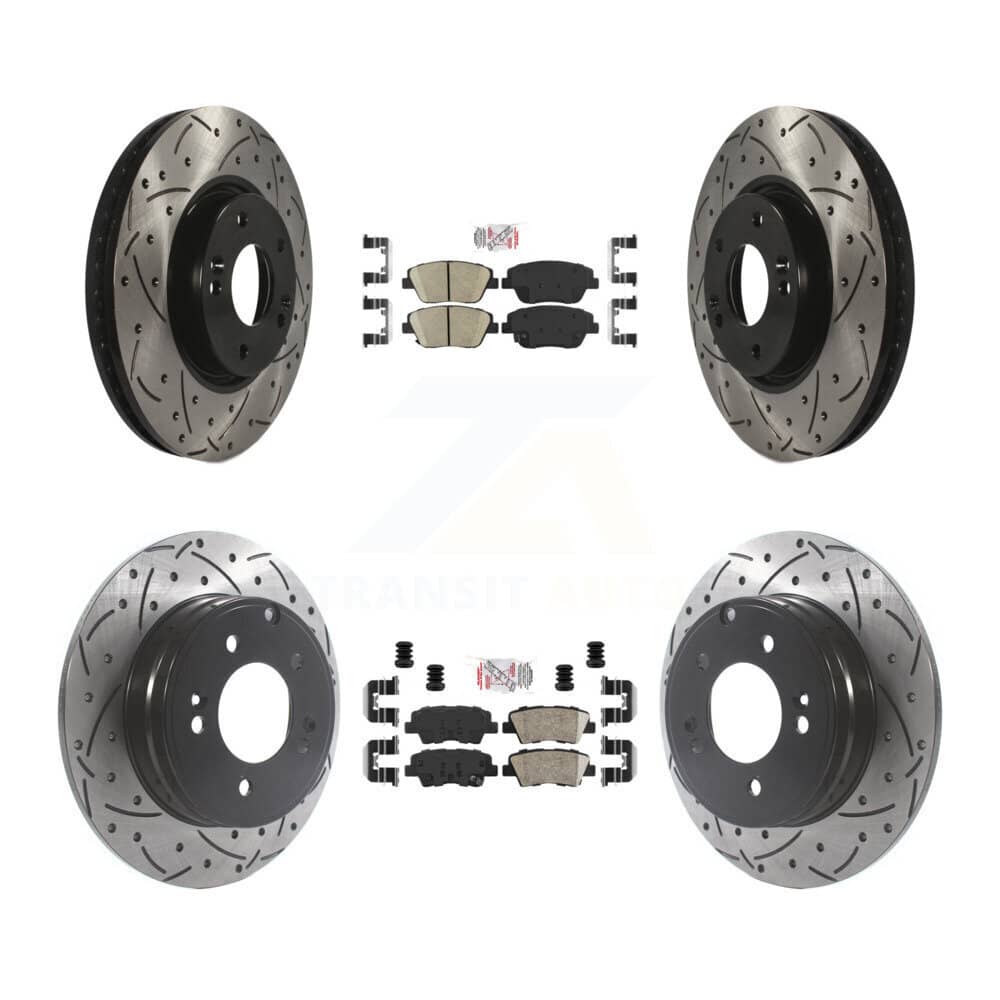 Transit Auto - KDA-101152 - Front and Rear Disc Brake Kits