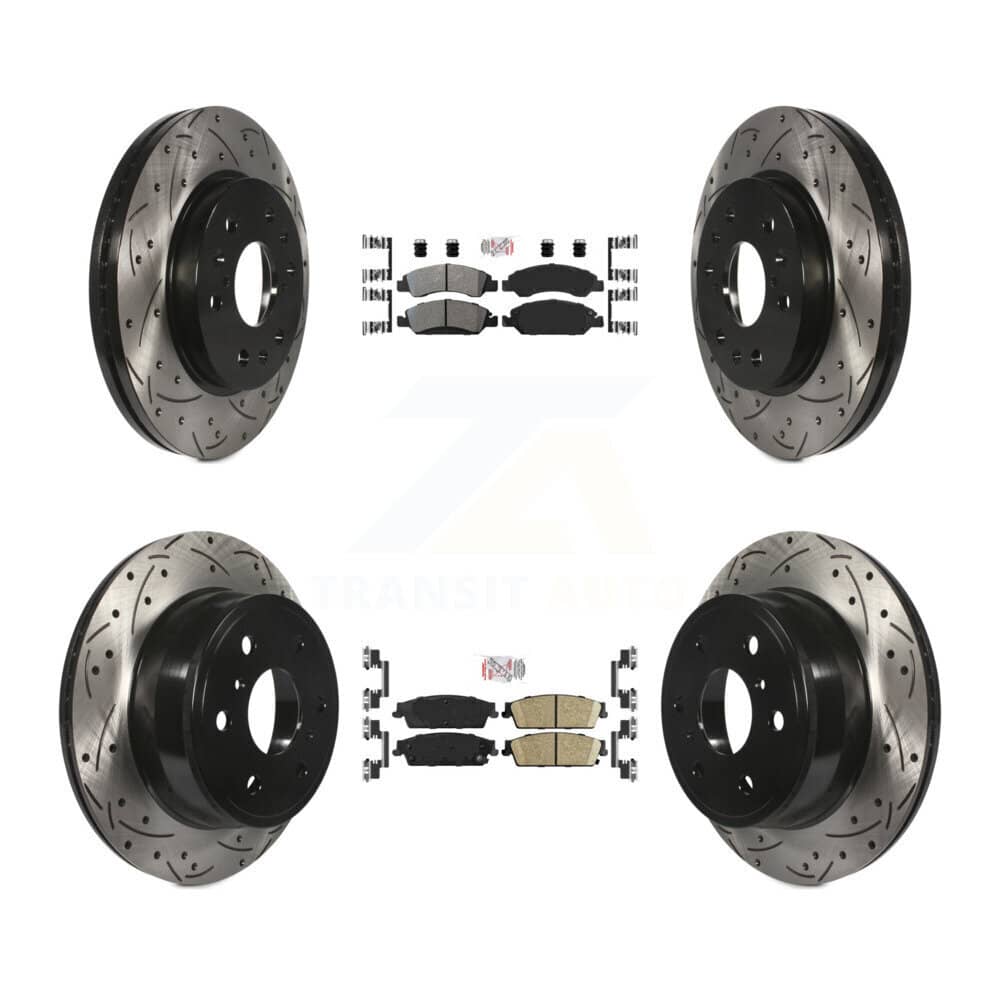 Transit Auto - KDA-101177 - Front and Rear Disc Brake Kits