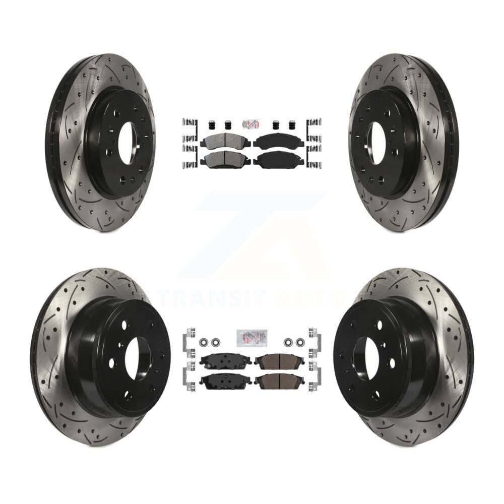 Transit Auto - KDA-101182 - Front and Rear Disc Brake Kits