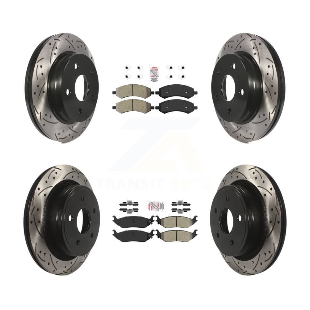 Transit Auto - KDA-101233 - Front and Rear Disc Brake Kits