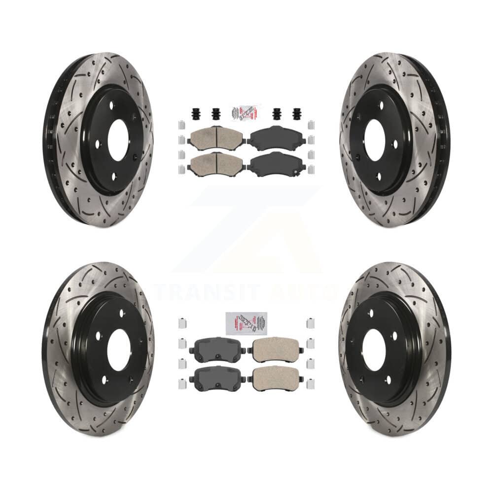 Transit Auto - KDA-101281 - Front and Rear Disc Brake Kits