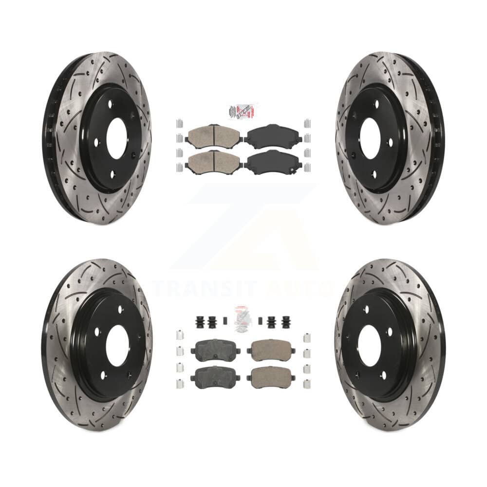 Transit Auto - KDA-101282 - Front and Rear Disc Brake Kits