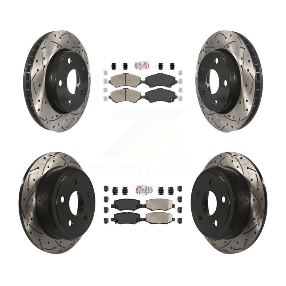 Transit Auto - KDA-101285 - Front and Rear Disc Brake Kits