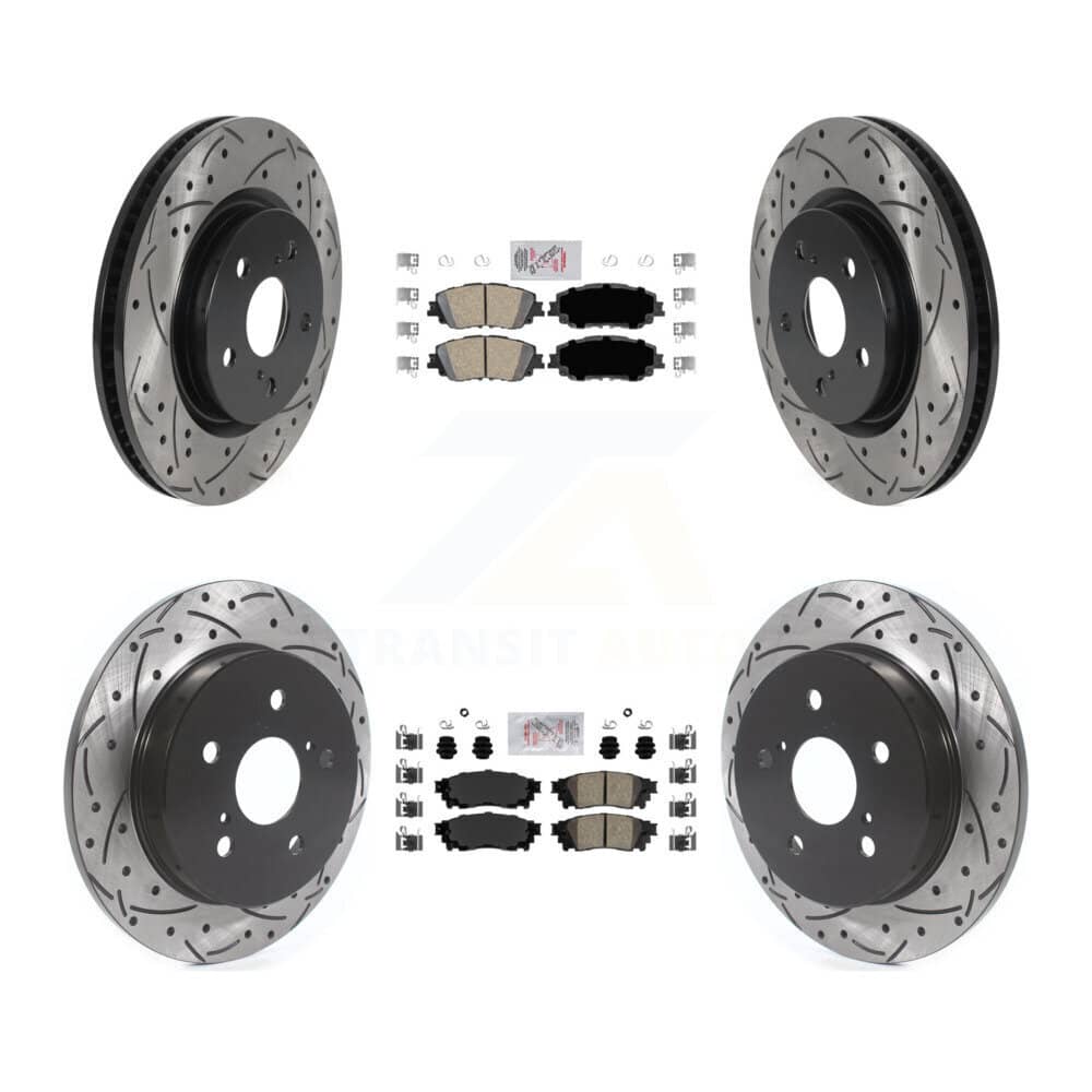 Transit Auto - KDA-101306 - Front and Rear Disc Brake Kits