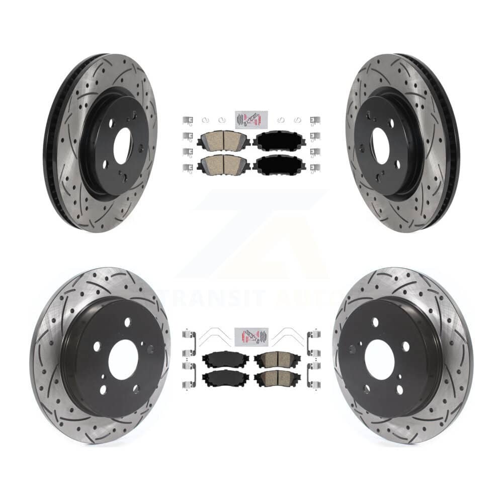 Transit Auto - KDA-101307 - Front and Rear Disc Brake Kits