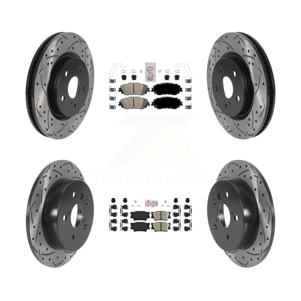 Transit Auto - KDA-101308 - Front and Rear Disc Brake Kits