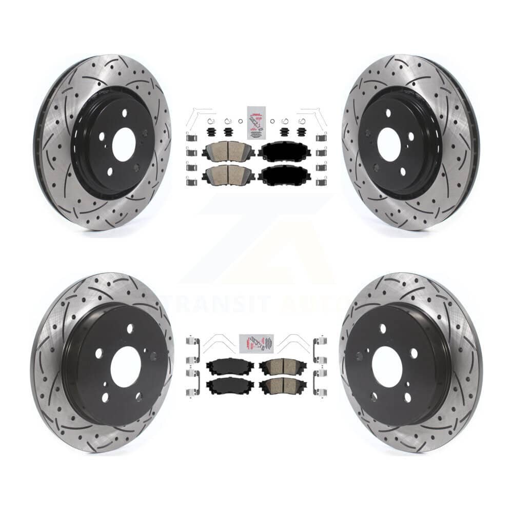 Transit Auto - KDA-101323 - Front and Rear Disc Brake Kits