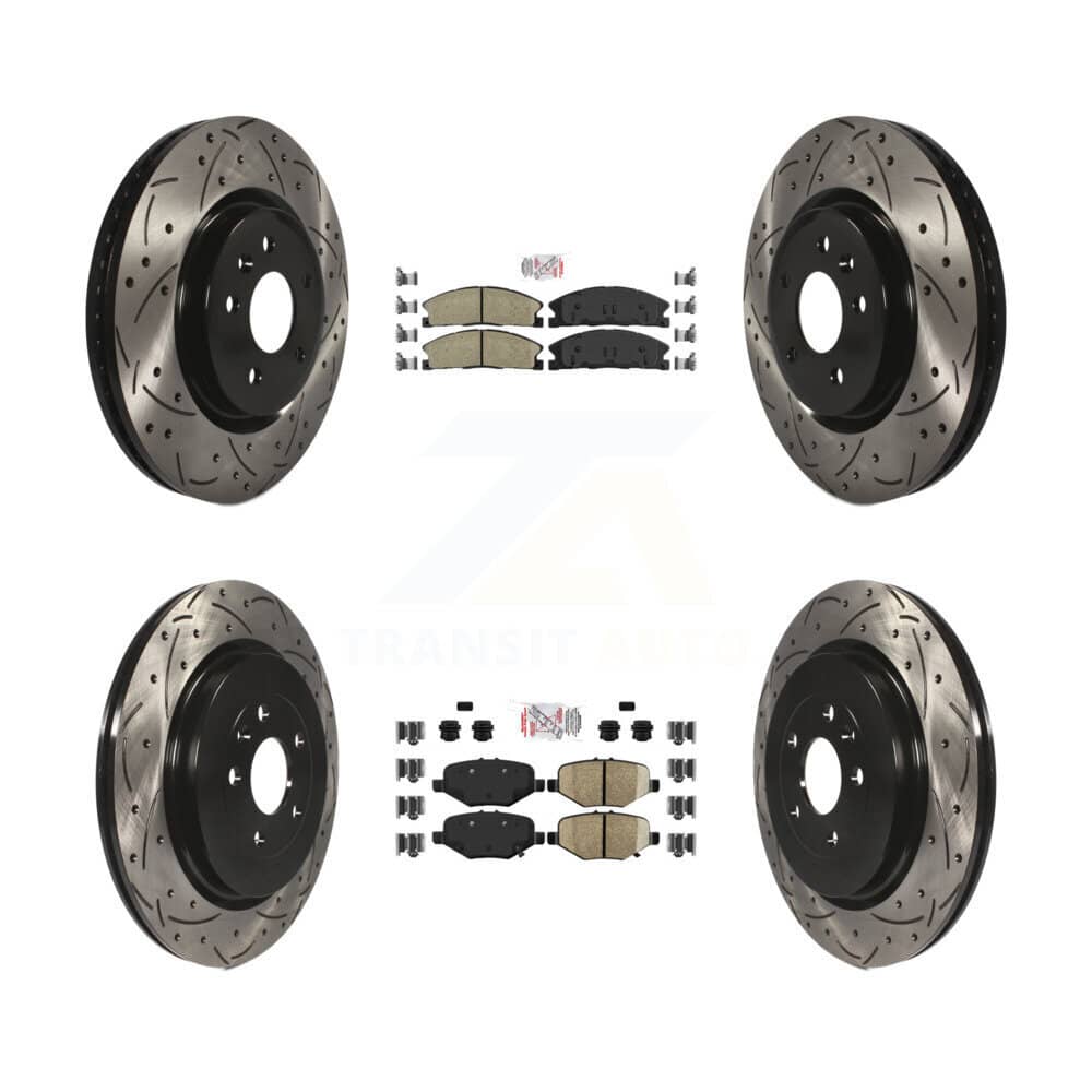 Transit Auto - KDA-101347 - Front and Rear Disc Brake Kits