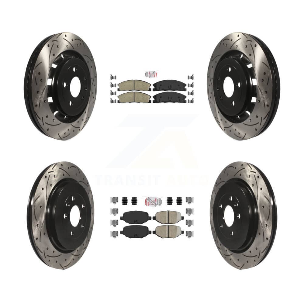 Transit Auto - KDA-101348 - Front and Rear Disc Brake Kits