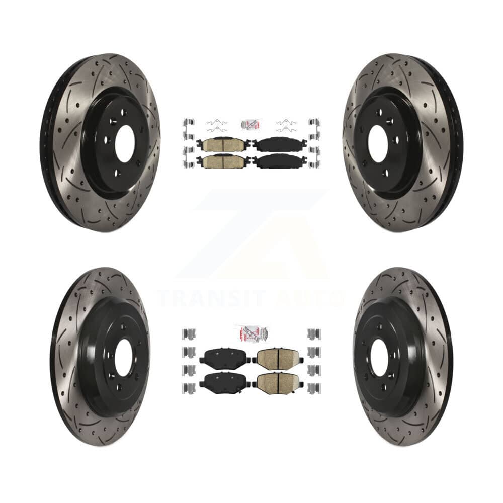 Transit Auto - KDA-101386 - Front and Rear Disc Brake Kits