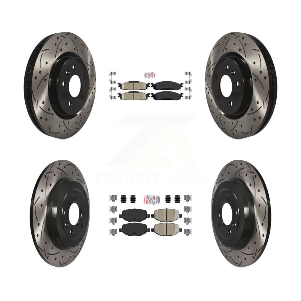 Transit Auto - KDA-101419 - Front and Rear Disc Brake Kits