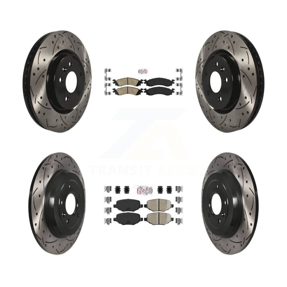 Transit Auto - KDA-101421 - Front and Rear Disc Brake Kits