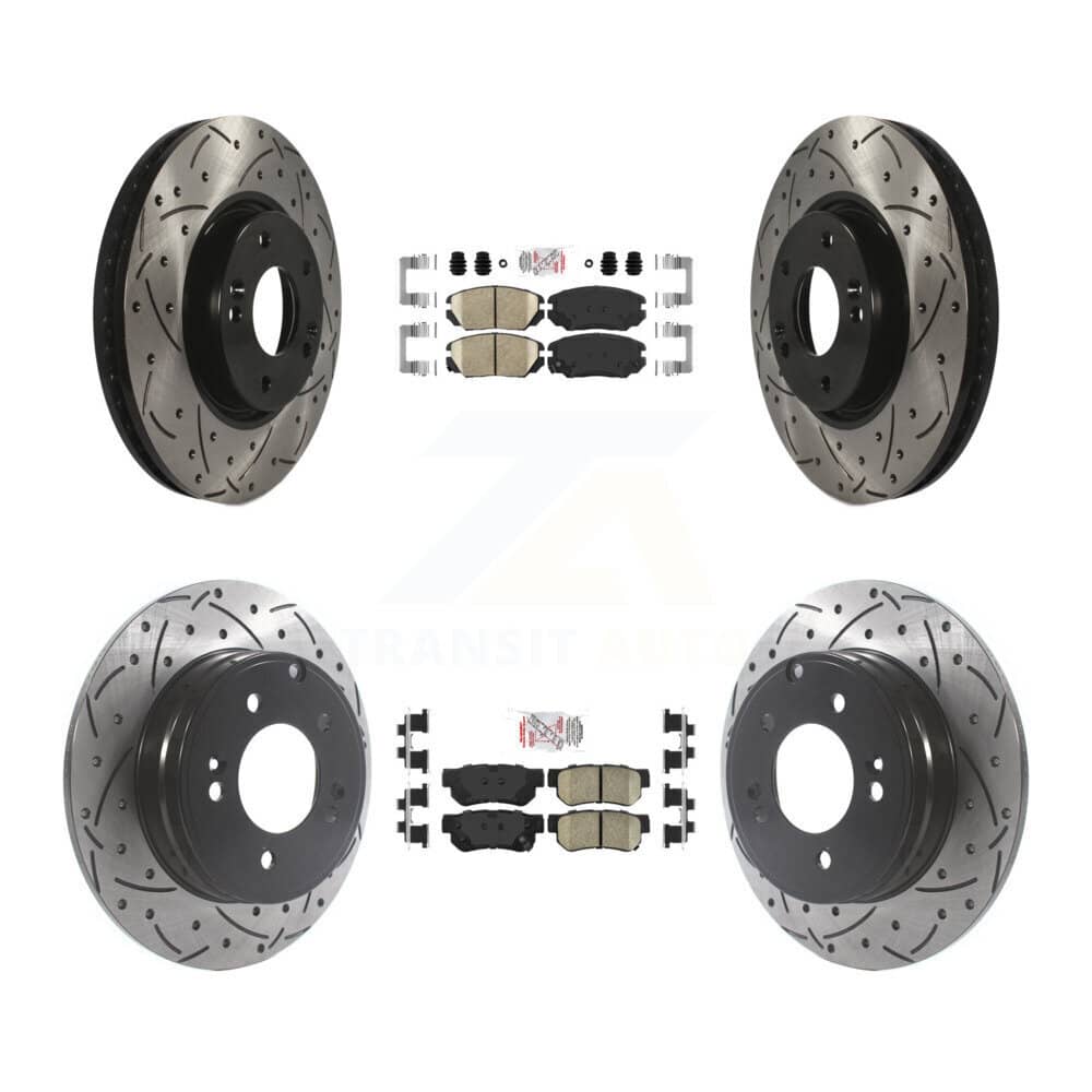 Transit Auto - KDA-101427 - Front and Rear Disc Brake Kits