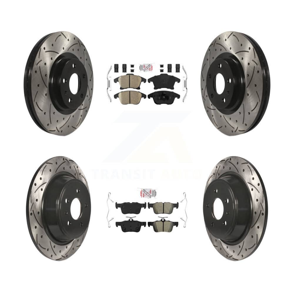 Transit Auto - KDA-101438 - Front and Rear Disc Brake Kits
