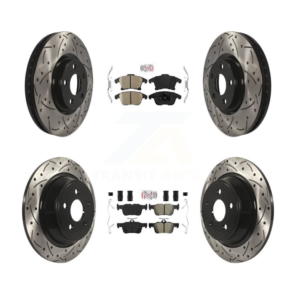 Transit Auto - KDA-101447 - Front and Rear Disc Brake Kits