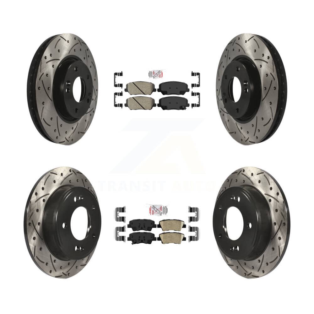 Transit Auto - KDA-101463 - Front and Rear Disc Brake Kits