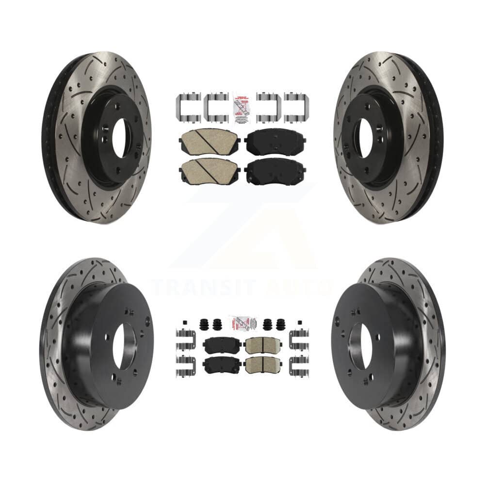 Transit Auto - KDA-101475 - Front and Rear Disc Brake Kits