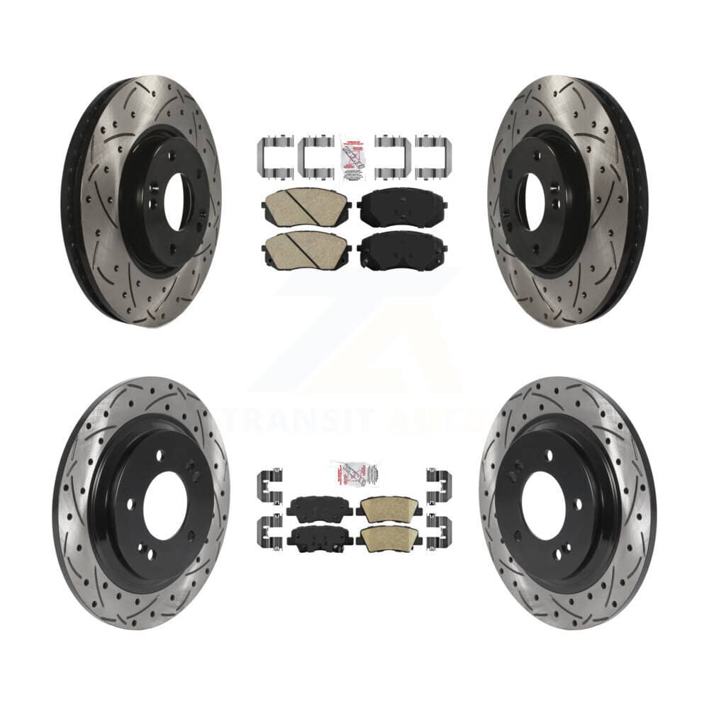 Transit Auto - KDA-101487 - Front and Rear Disc Brake Kits