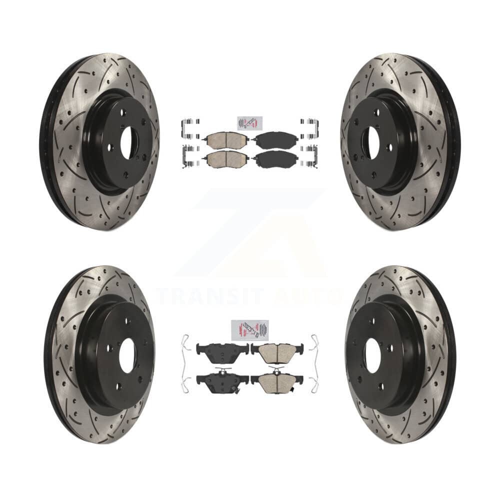Transit Auto - KDA-101510 - Front and Rear Disc Brake Kits