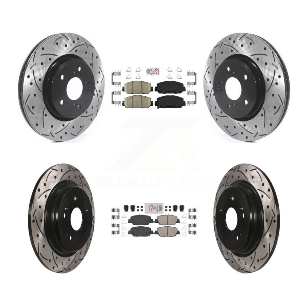 Transit Auto - KDA-101529 - Front and Rear Disc Brake Kits