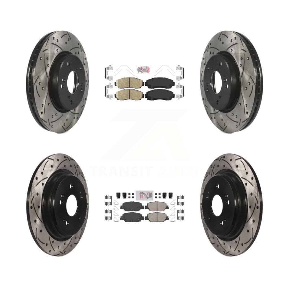 Transit Auto - KDA-101532 - Front and Rear Disc Brake Kits