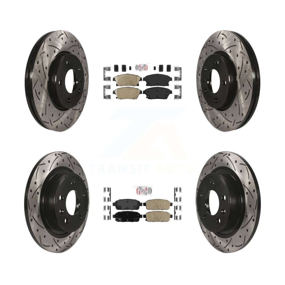 Transit Auto - KDA-101545 - Front and Rear Disc Brake Kits