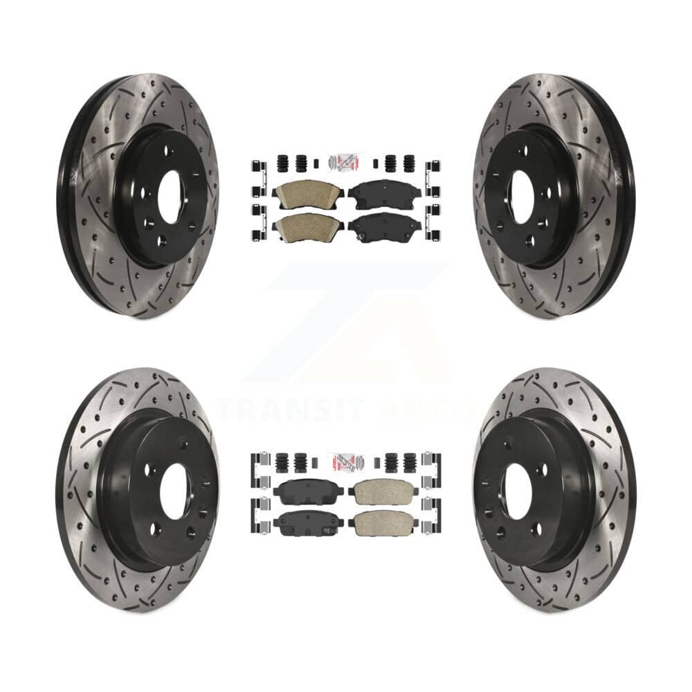 Transit Auto - KDA-101550 - Front and Rear Disc Brake Kits